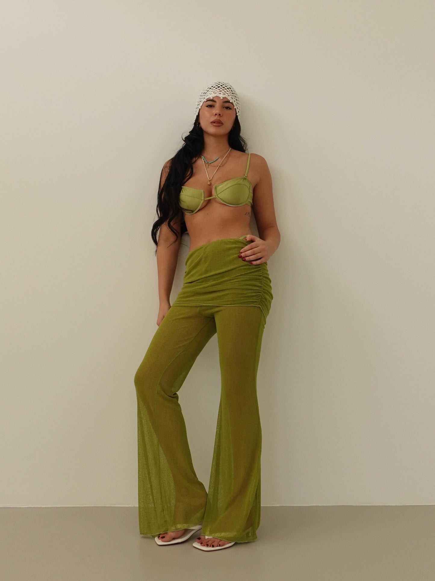 SET BEACHWEAR MYKONOS - VERDE 2859