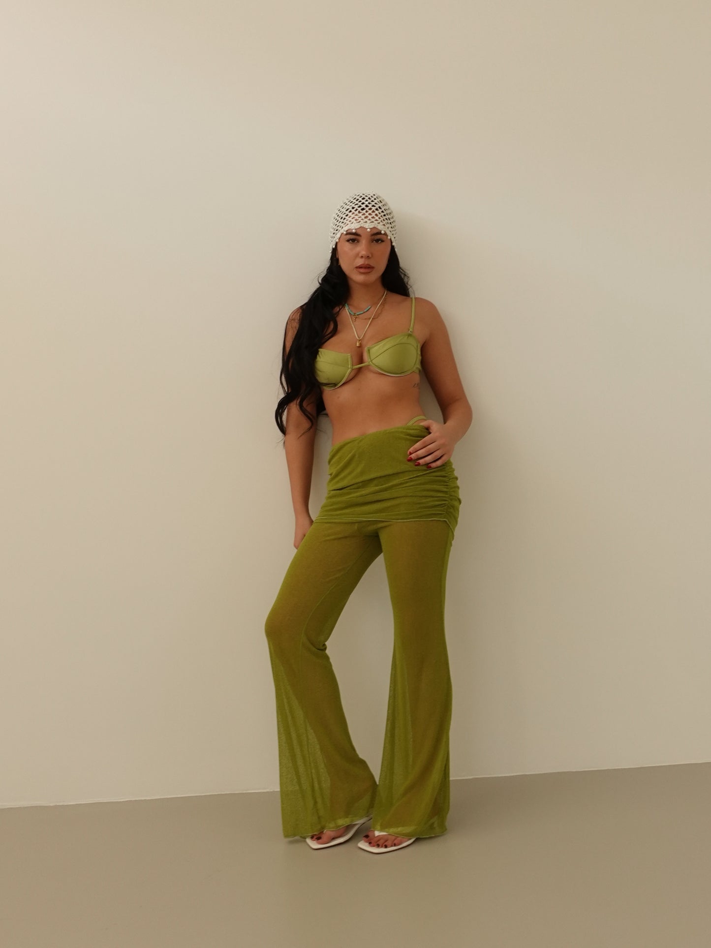 SET BEACHWEAR MYKONOS - VERDE 2859