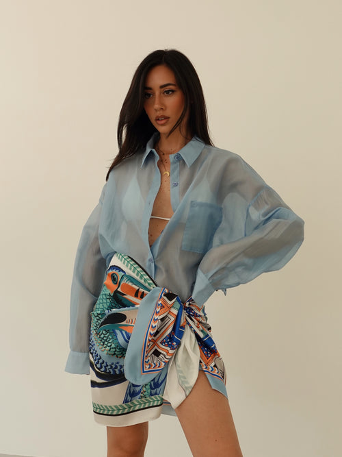 GONNA PAREO TUCANO - AZZURRO 6934