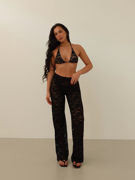 SET BEACHWEAR SANTO DOMINGO - NERO B179