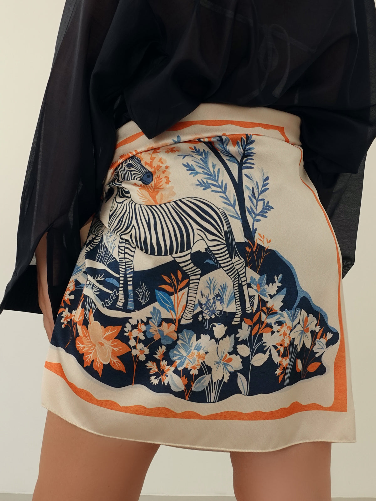 GONNA PAREO SAFARI - BURRO/BLU 6934