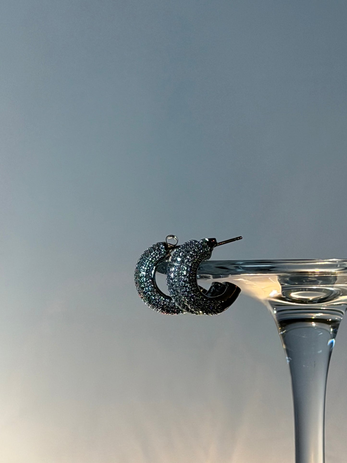 ORECCHINI TUBULAR LUX - ARGENTO