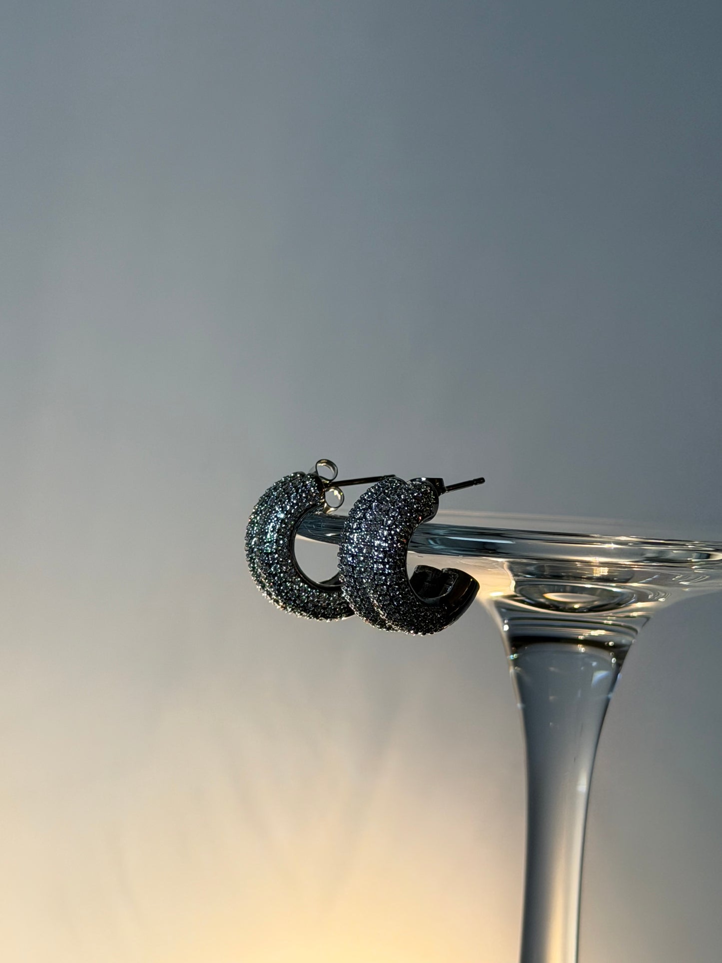 ORECCHINI TUBULAR LUX - ARGENTO