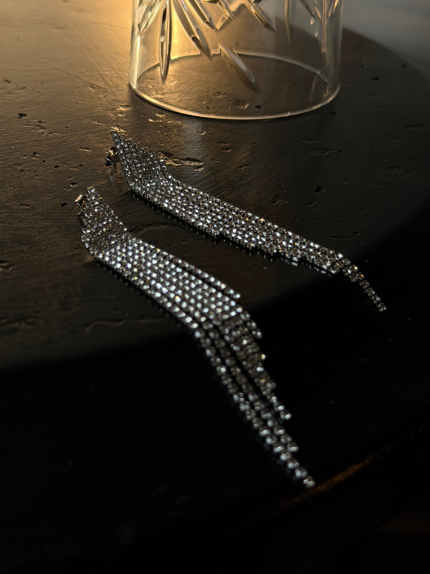 ORECCHINI PENDENTI GILDA - ARGENTO