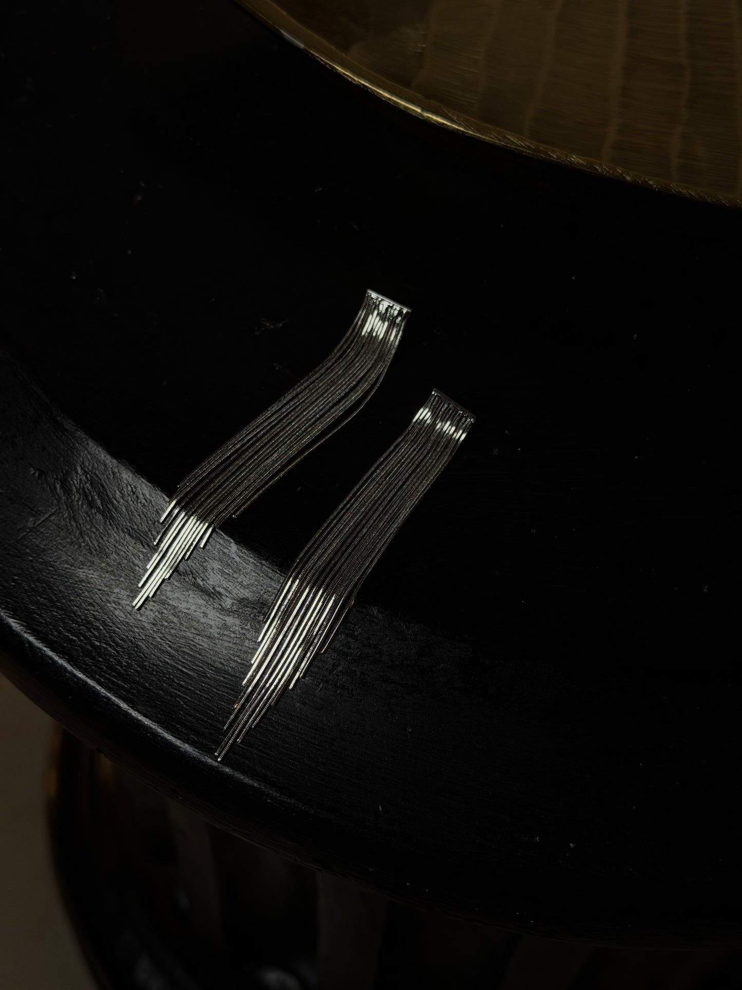 ORECCHINI PENDENTI STARDUST - ARGENTO