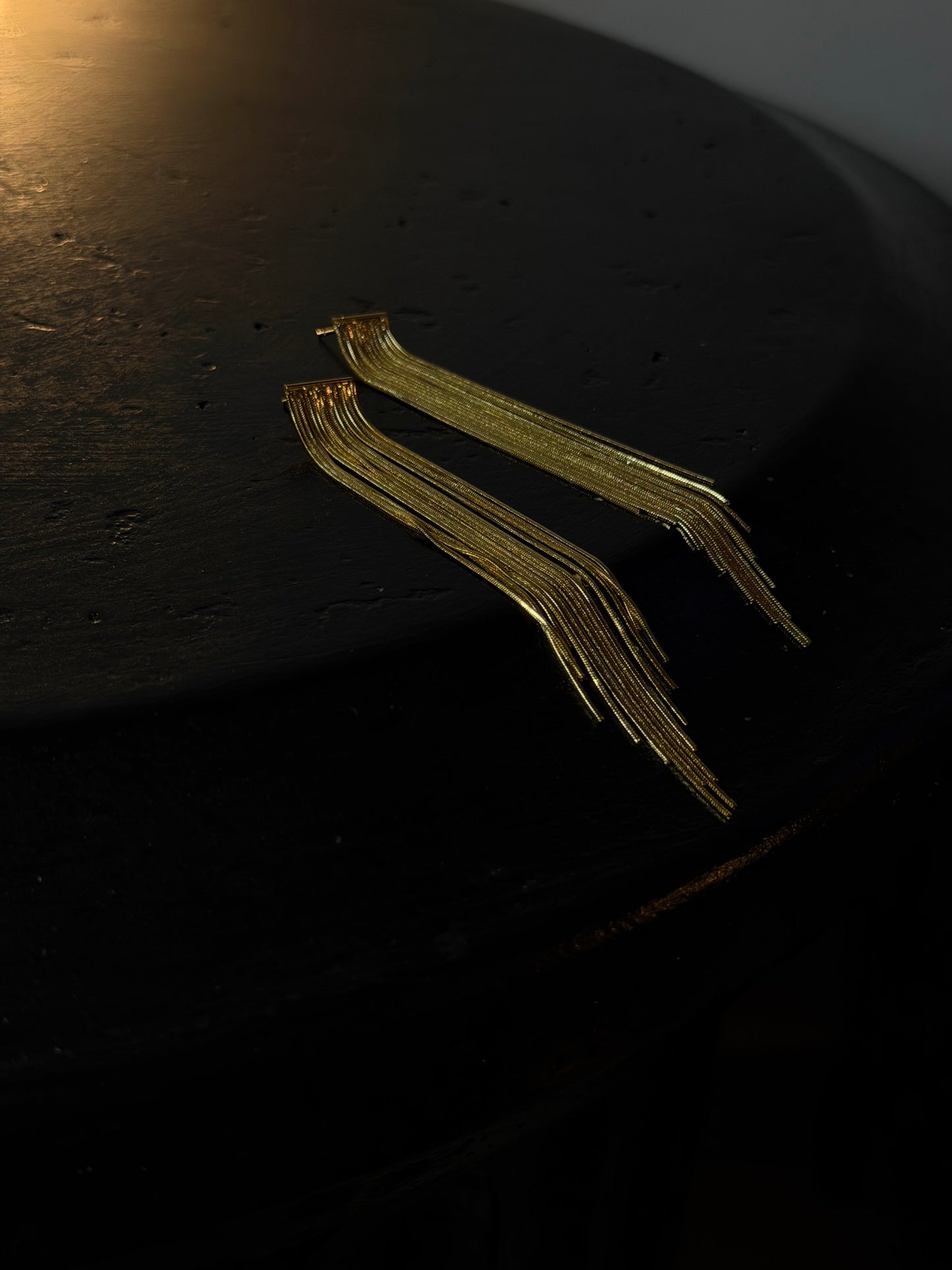 ORECCHINI PENDENTI STARDUST - ORO