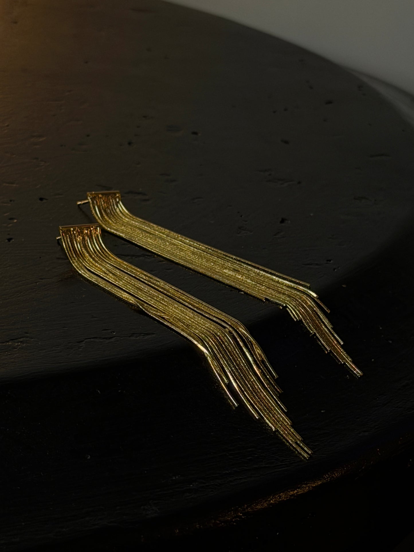 ORECCHINI PENDENTI STARDUST - ORO