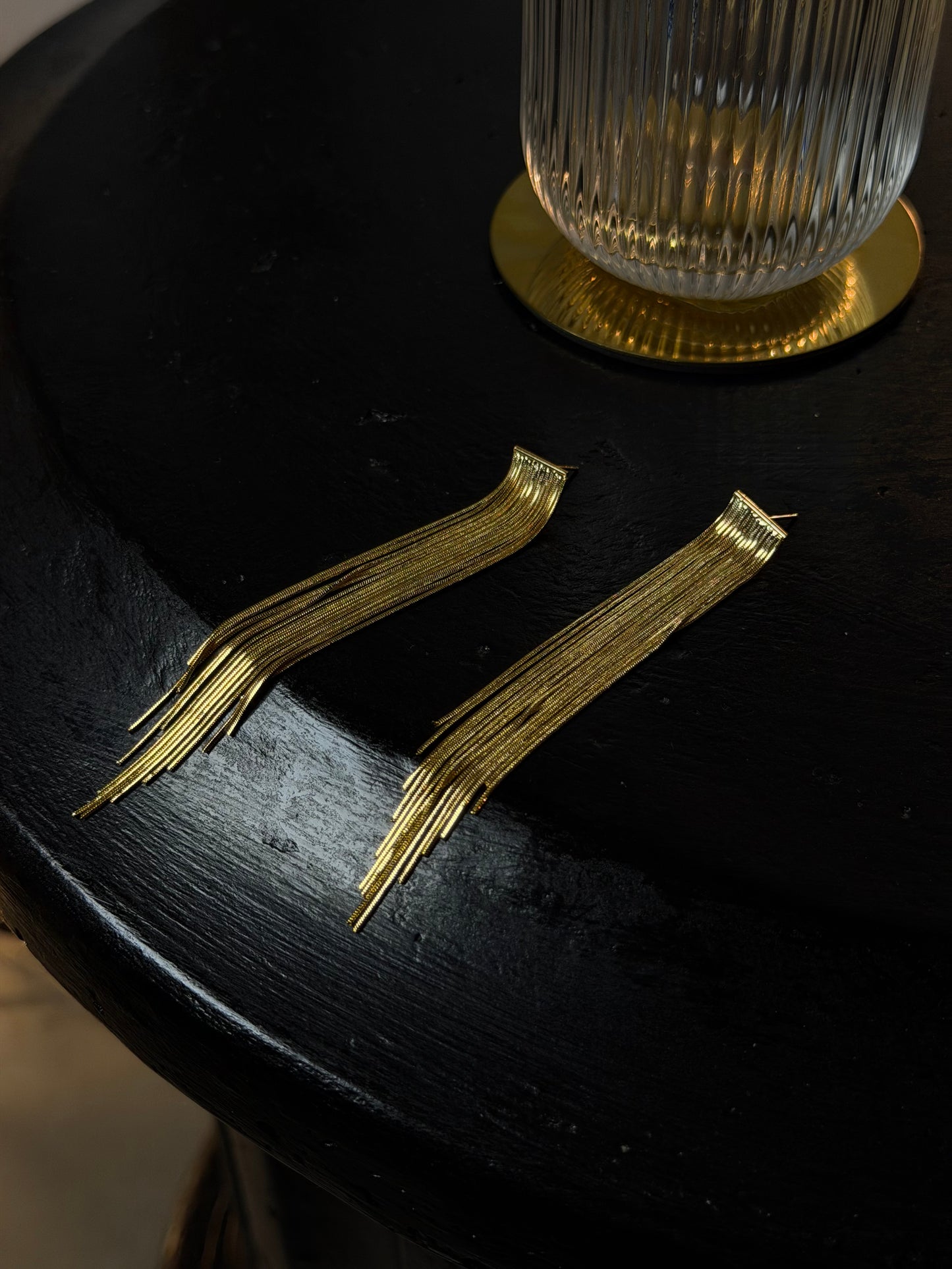 ORECCHINI PENDENTI STARDUST - ORO