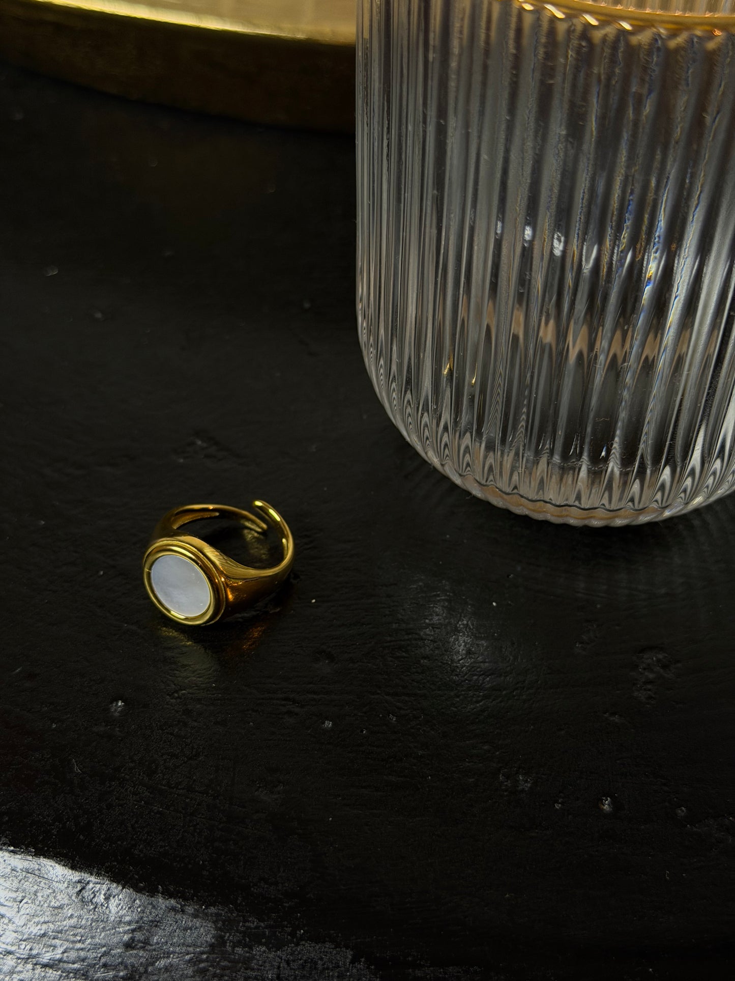 ANELLO CHEVALIER PEARL - ORO