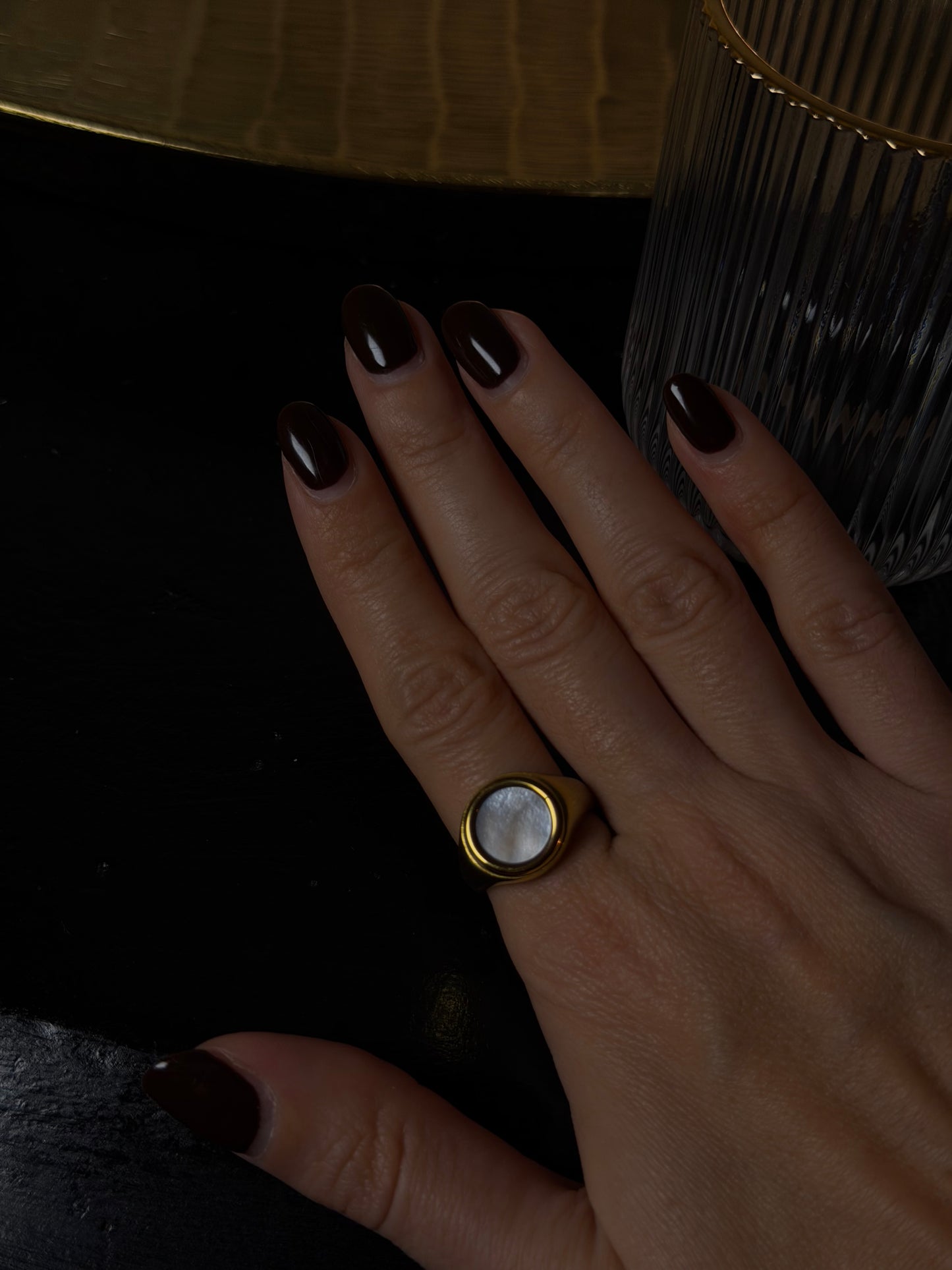 ANELLO CHEVALIER PEARL - ORO