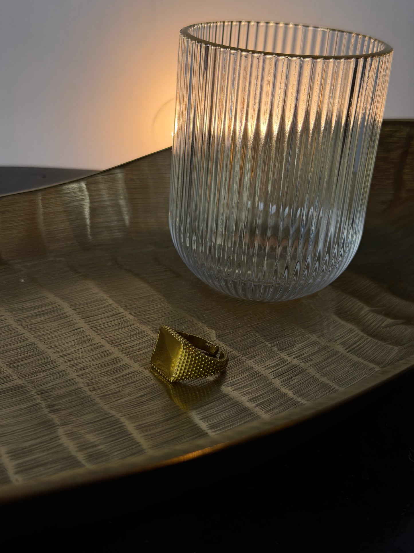 ANELLO SQUARE CHEVALIER - ORO