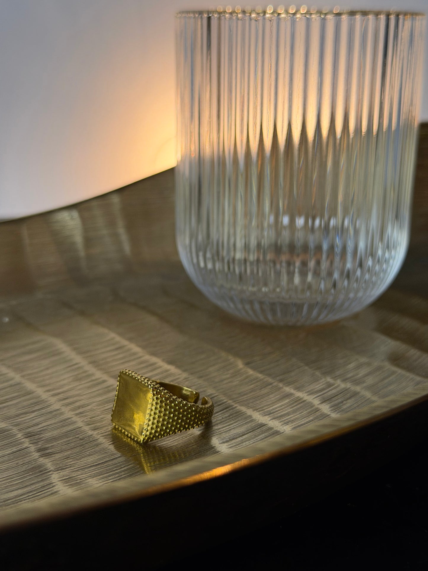 ANELLO SQUARE CHEVALIER - ORO