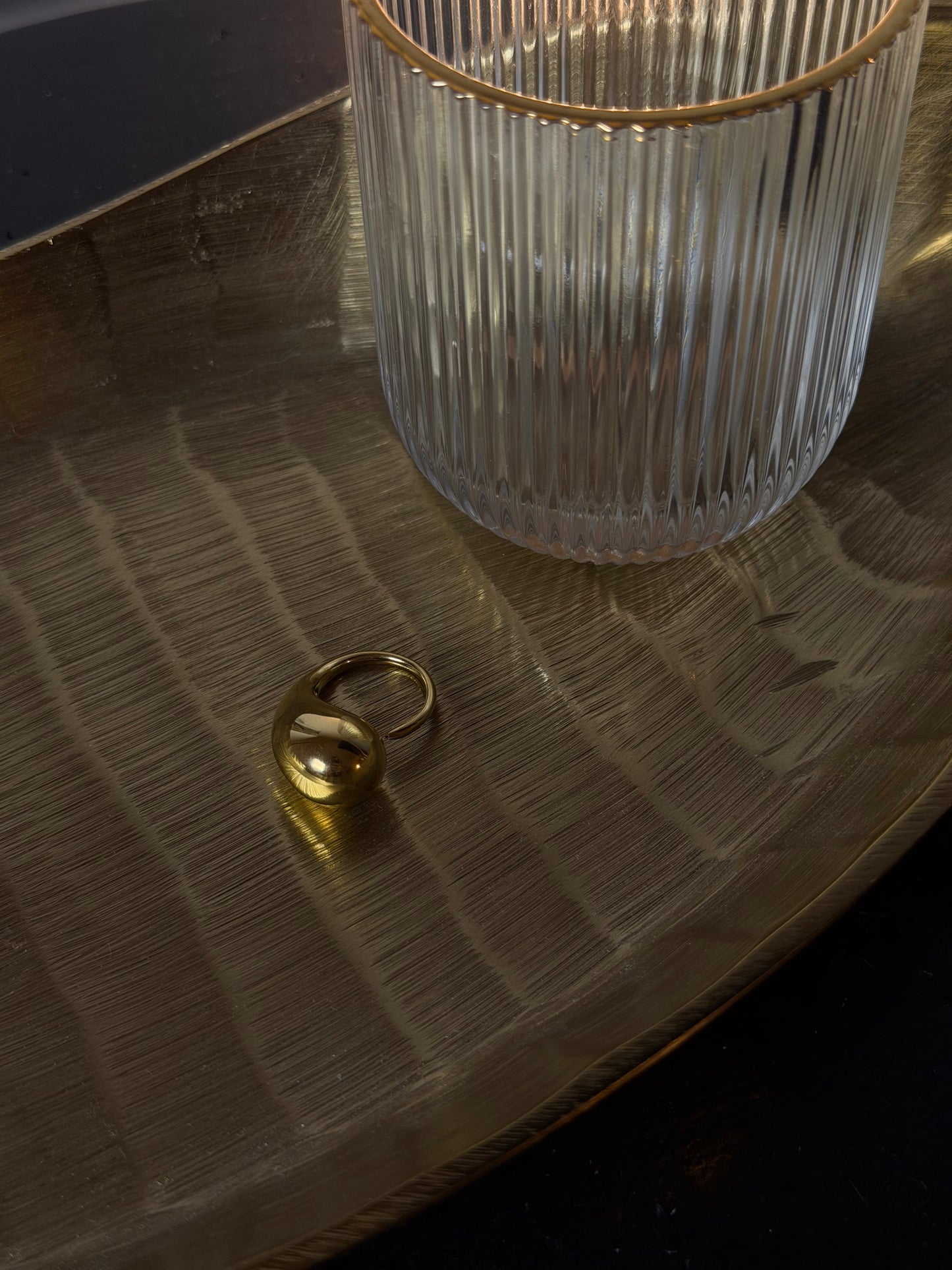 ANELLO RAINDROP - ORO