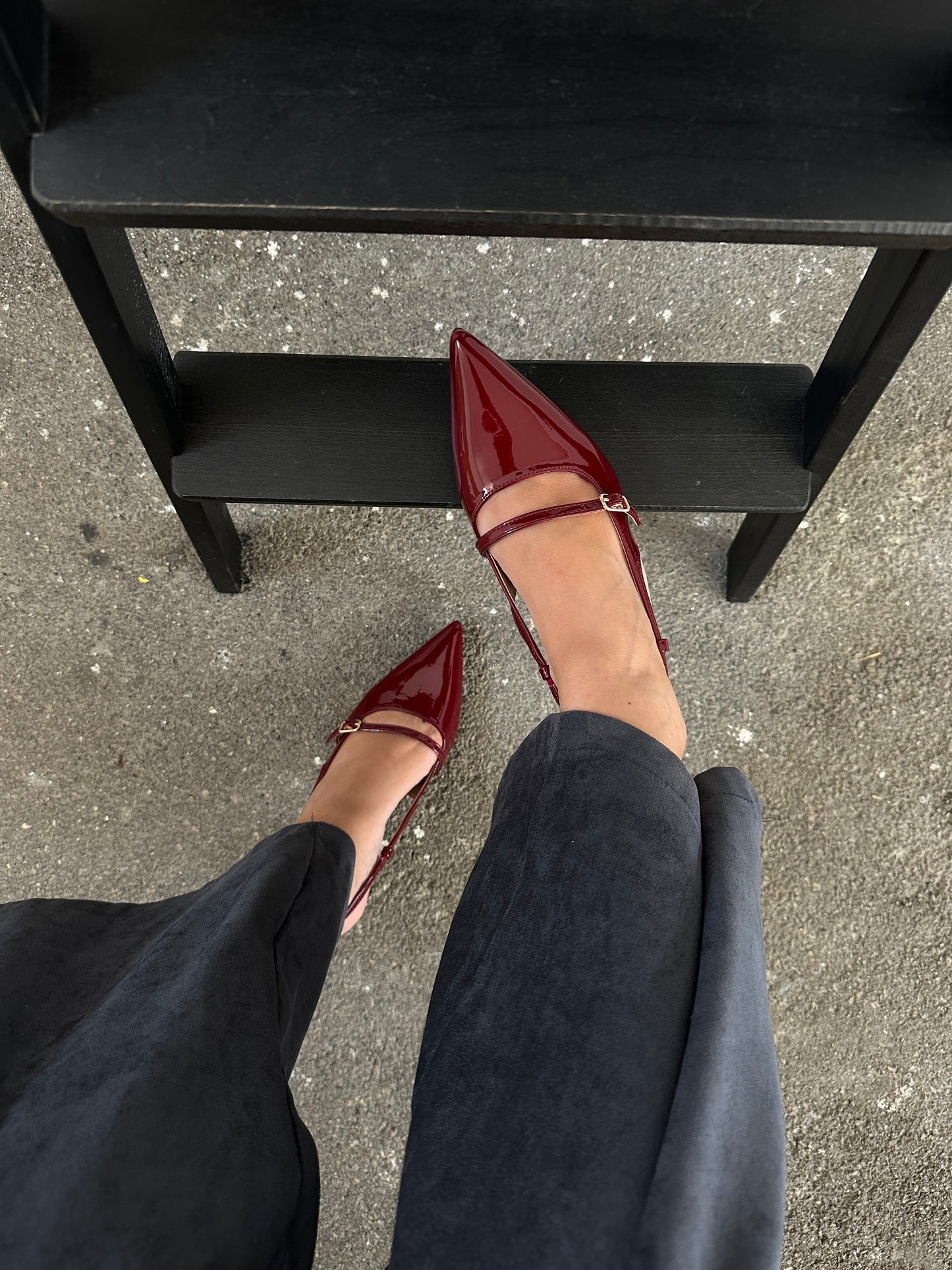 SLINGBACK CON CINTRINO - BORDEAUX 95-115