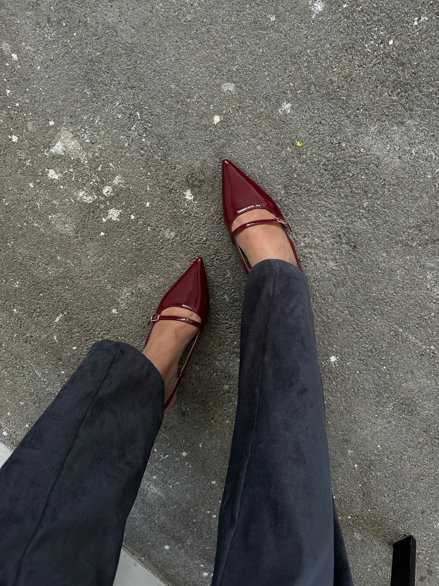 SLINGBACK CON CINTRINO - BORDEAUX 95-115