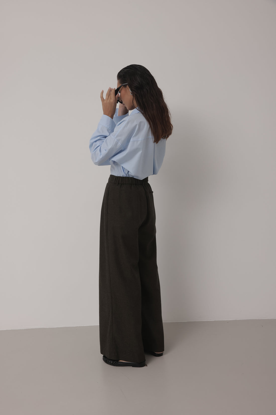 TAILLEUR IN LANA DOWNTOWN STREET - VERDE HAR031